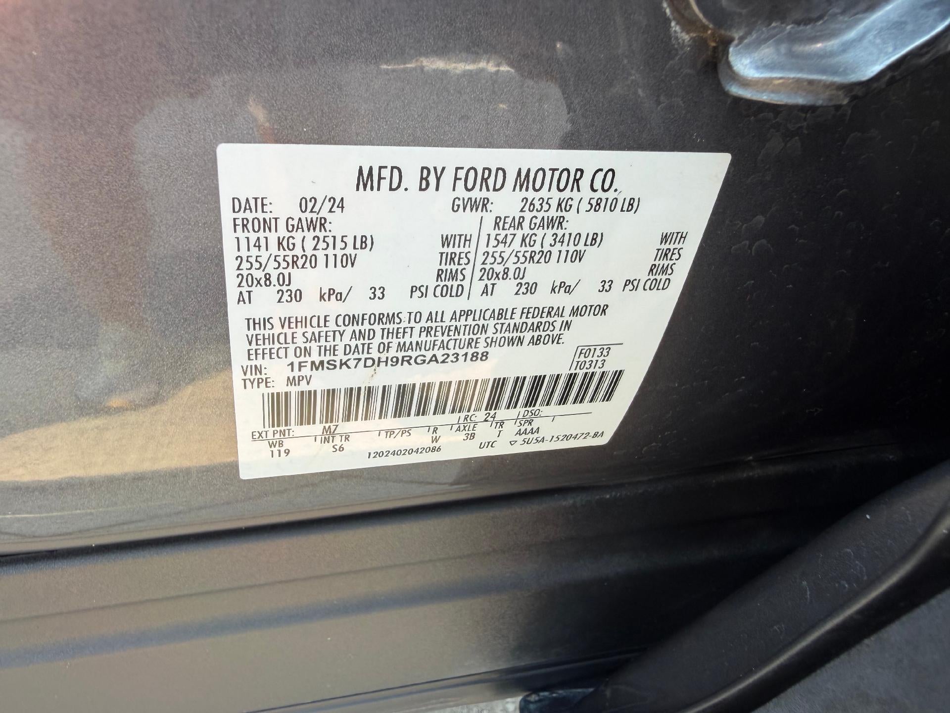 2024 Ford Explorer XLT