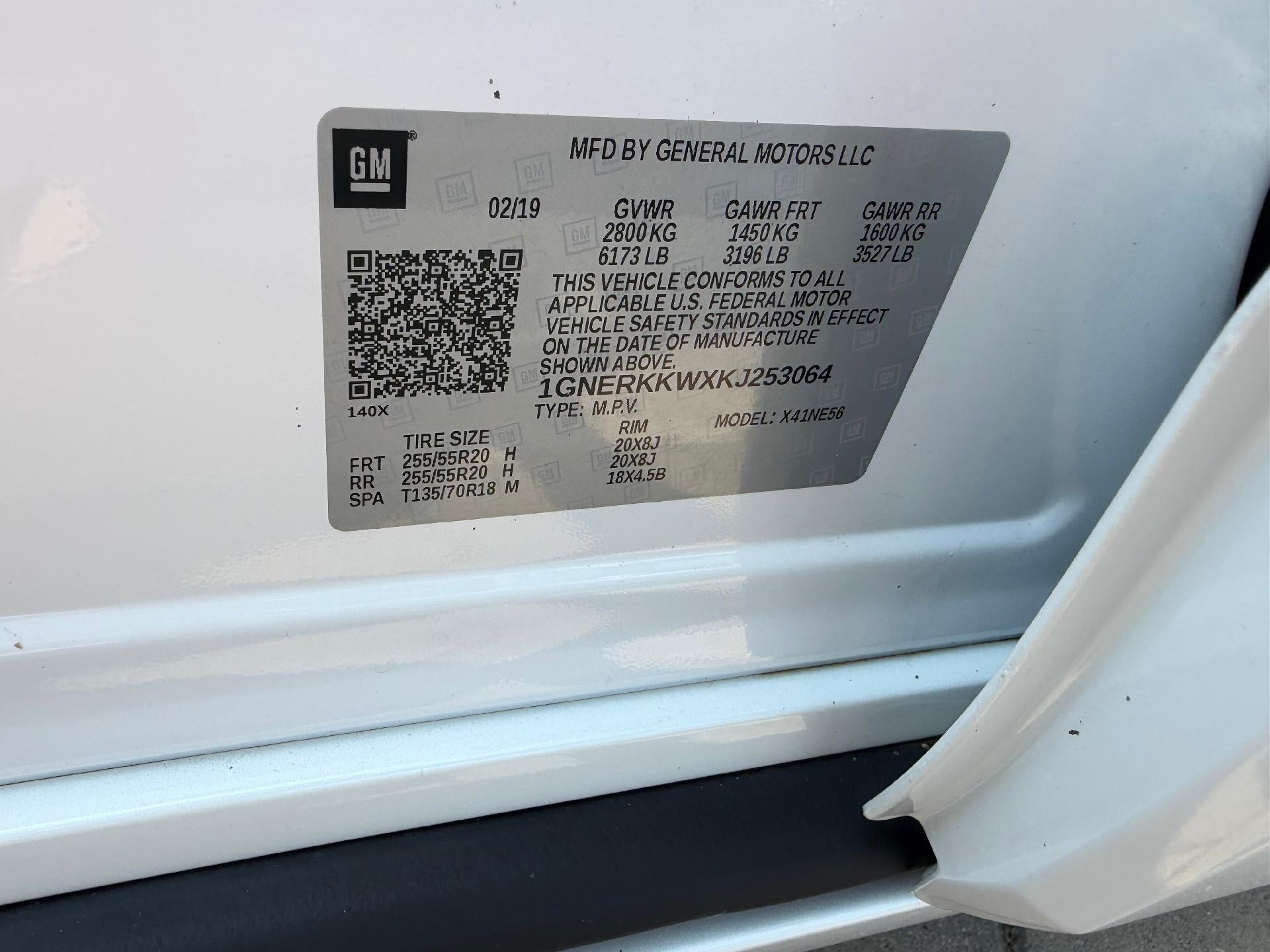 2019 Chevrolet Traverse Premier