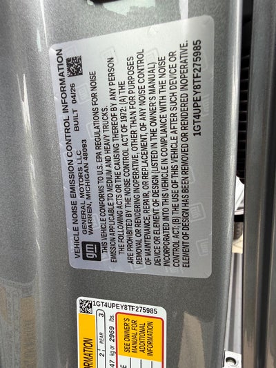 2026 GMC Sierra 2500 HD AT4