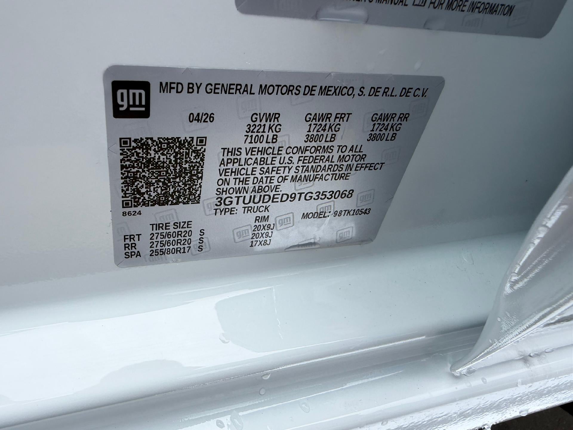 2026 GMC Sierra 1500 SLT