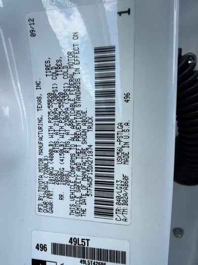 2013 Toyota Tundra Platinum 5.7L V8